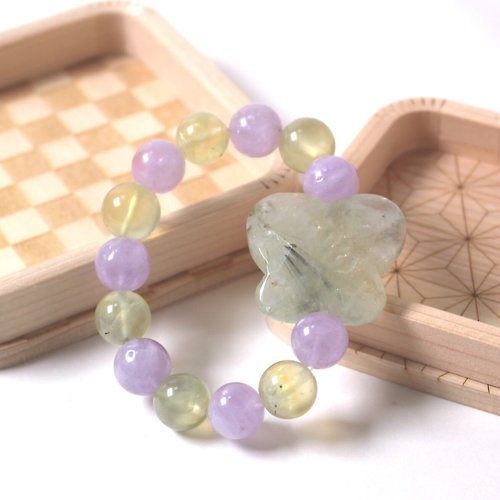Hoshino Jewelry Kan 080601七輪調和手串/葡萄晶/天然/手鏈/水晶/能量石/原生態