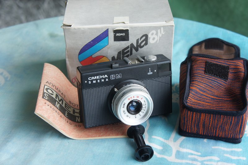 LOMO SMENA-8M กล้องฟิล์ม 35 มม. 40 มม. F/4 T-43 เลนส์ LOMOGRAPHY - กล้อง - วัสดุอื่นๆ 