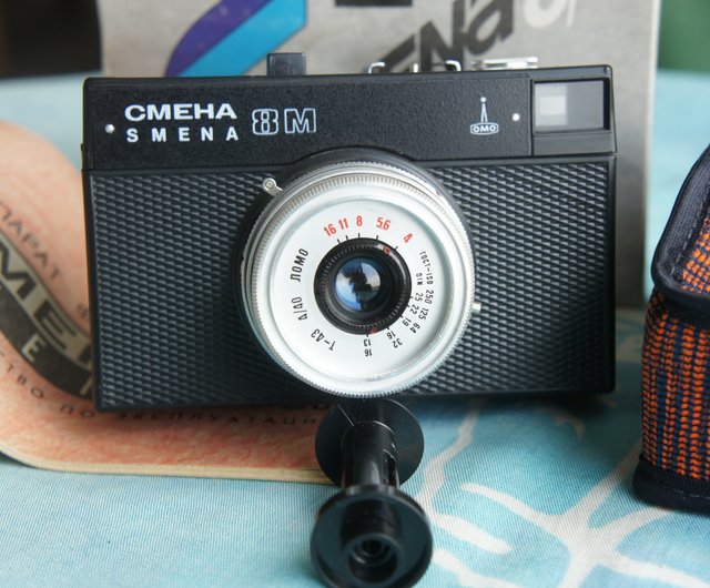 LOMO SMENA-8M 35mm フィルムカメラ 40mm F/4 T-43 レンズ LOMOGRAPHY - ショップ  ussrvintagecameras カメラ - Pinkoi