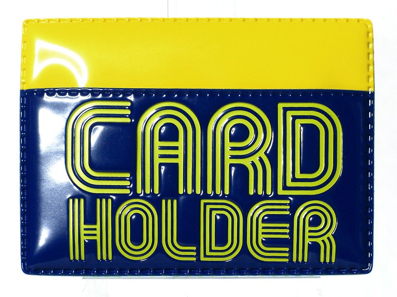 Rollog Card Holder(Navy) - ที่ใส่บัตรคล้องคอ - พลาสติก 