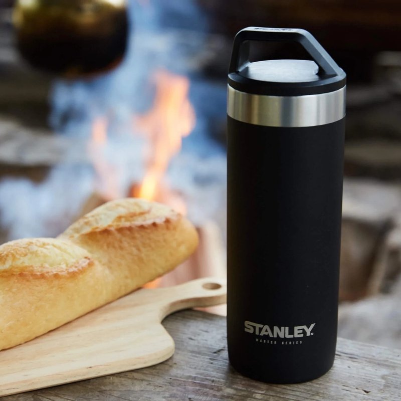 STANLEY 大師系列 單手保溫杯 0.53L / 曜石黑 - 保溫瓶/保溫杯 - 不鏽鋼 黑色