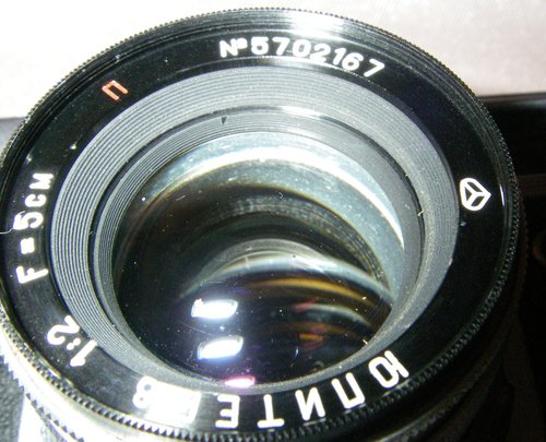 【ビンテージ】Kiev(キエフ) フィルムカメラ 50mm f/2 レンズ付き ビンテージ】Kiev(キエフ) フィルムカメラ 50mm f/2 レンズ付き