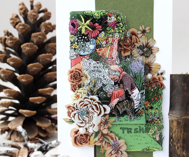 Grandma Tasha in Memories Character PET Washi Tape - Shop MOODTAPE