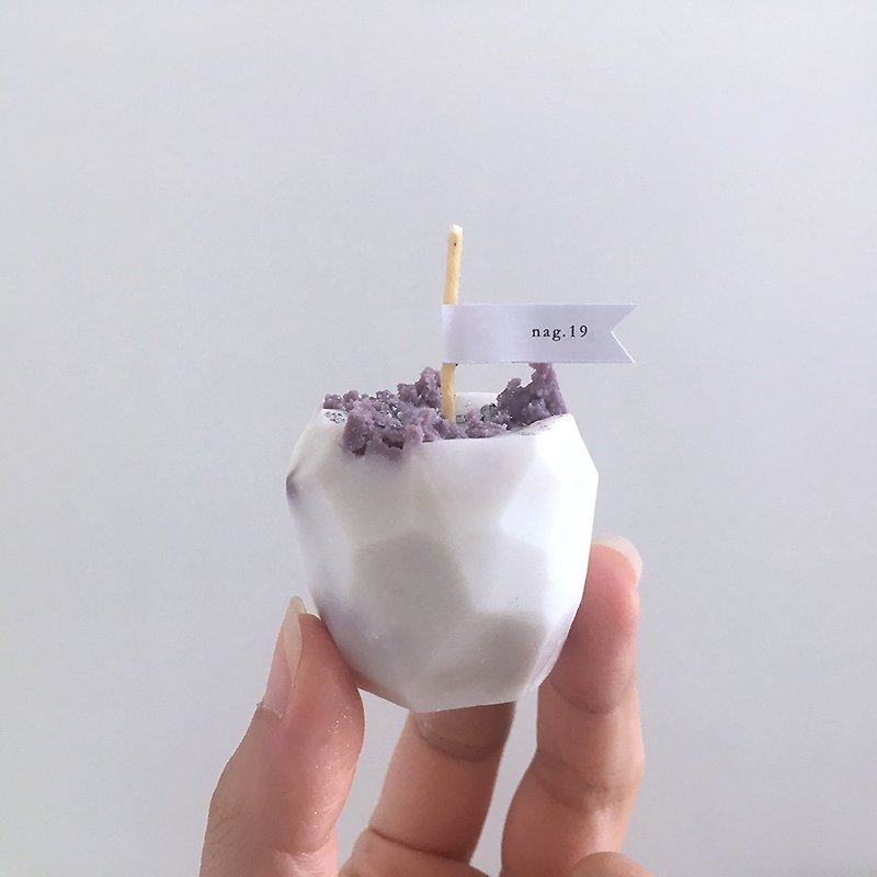 c u b e s | 大 豆 蠟 蠟 燭 handmade soy candle #s - 香薰蠟燭/燭台 - 蠟 紫色
