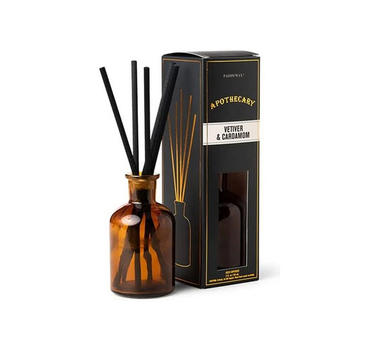 Paddywax Apothecary Vetiver & Cardamom Cardamom Root Herbal Jar Diffuser - น้ำหอม - วัสดุอื่นๆ หลากหลายสี