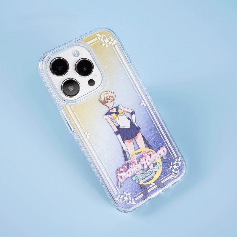 Sailor Uranus Etenal iPhone 15 Galaxy s24 Ultra Case 10Ft Drop Protection Case - Phone Cases - Plastic Multicolor