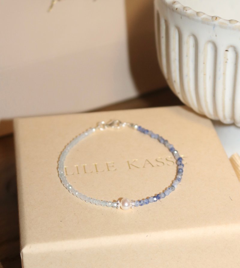 馬德里河畔 - 手鍊/手環 - 半寶石 銀色