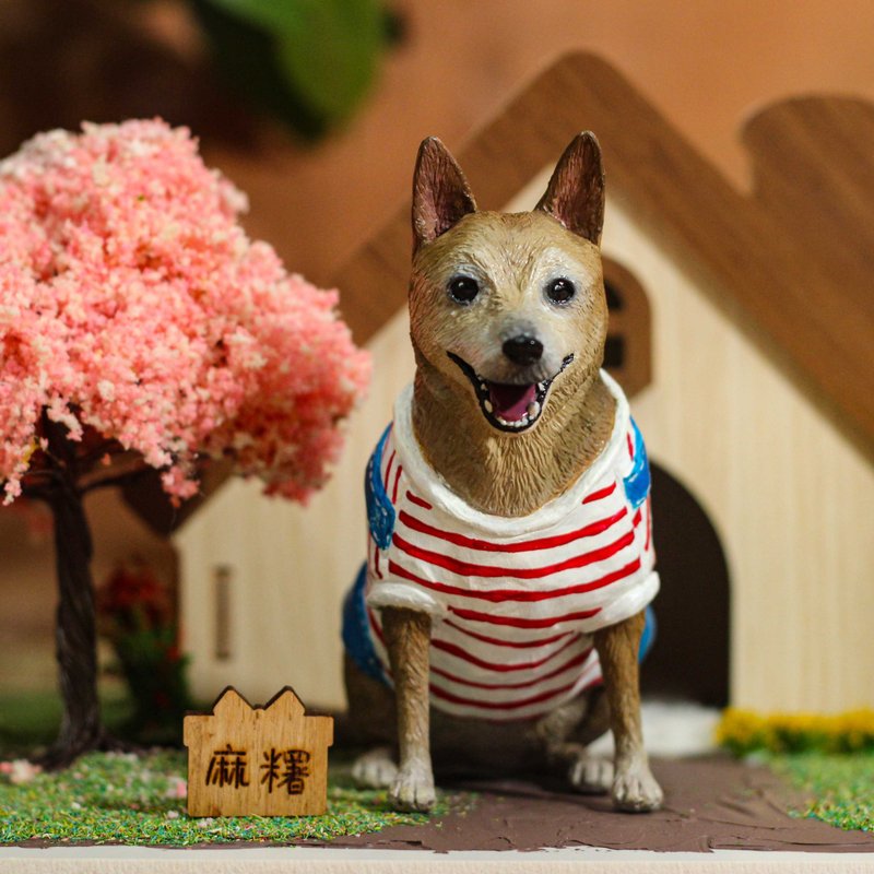 [Customized pet model] Mix fur baby memorial model hand-made custom memorial ornaments collection - Stuffed Dolls & Figurines - Other Materials 