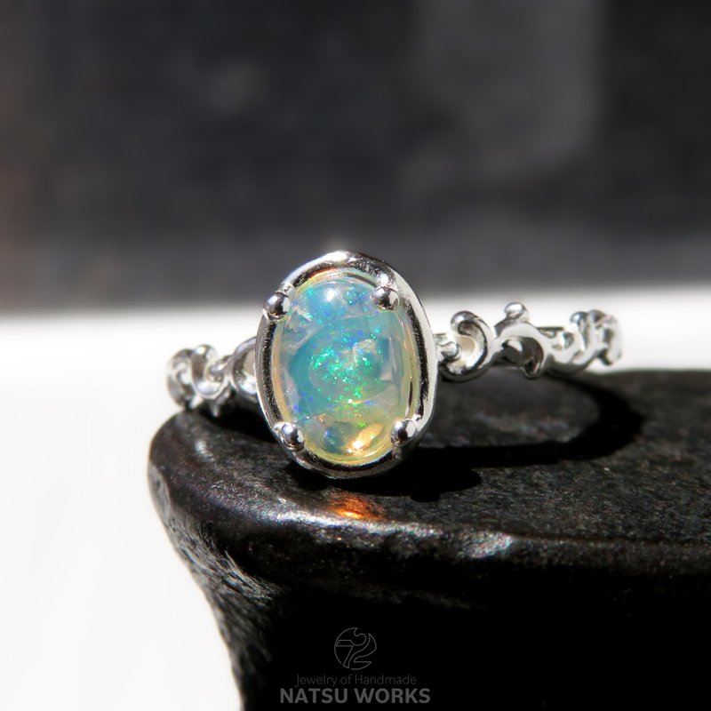 エチオピア オパール リング / Ethiopian Opal Ring - 戒指 - 寶石 多色