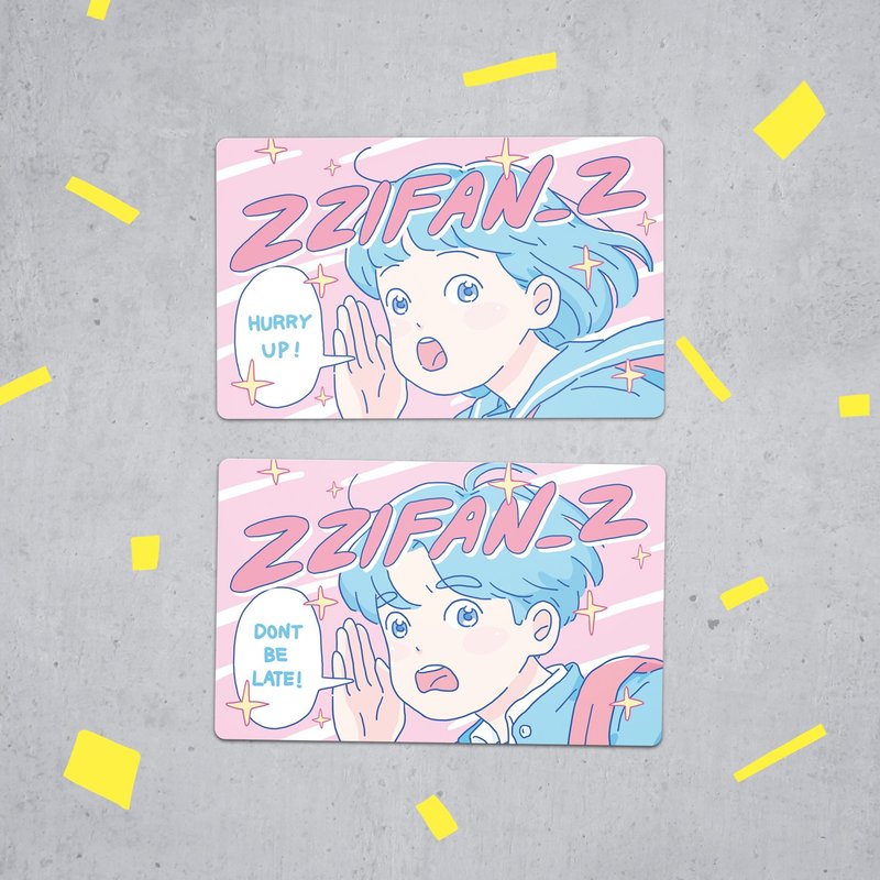 ლ 悠 遊 卡 貼 紙  ლ - 貼紙 - 紙 