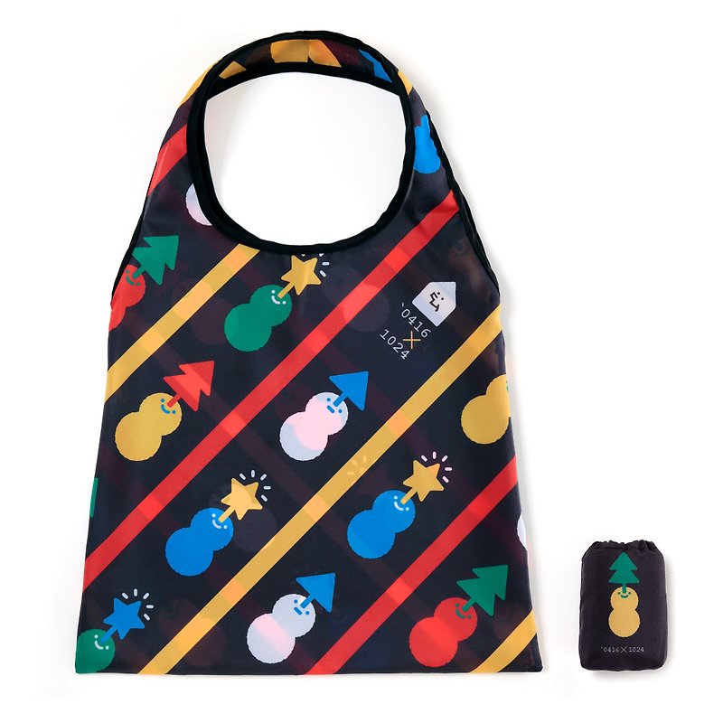歡樂袋 ( 隨身收納袋 ) - 手提包/手提袋 - 聚酯纖維 多色