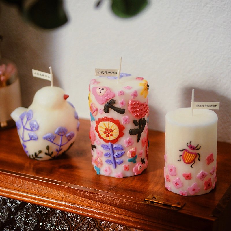 handmade candles - Candles & Candle Holders - Wax Multicolor