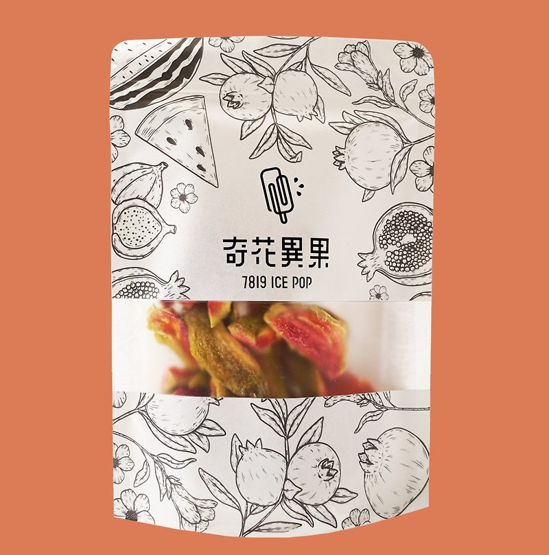 [Windsor Castle] Exotic flowers and natural dried fruits [Afternoon tea snack/Mango/Peach/Red Heart Guava] - Dried Fruits - Other Materials Orange