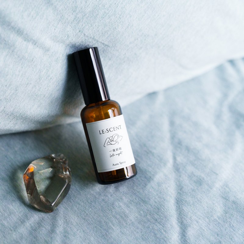 [Good Night's Sleep・Tranquility Spray] Relaxation, Alleviation and Anxiety Good Sleep Pillow Spray Space Spray - น้ำหอม - แก้ว สีนำ้ตาล