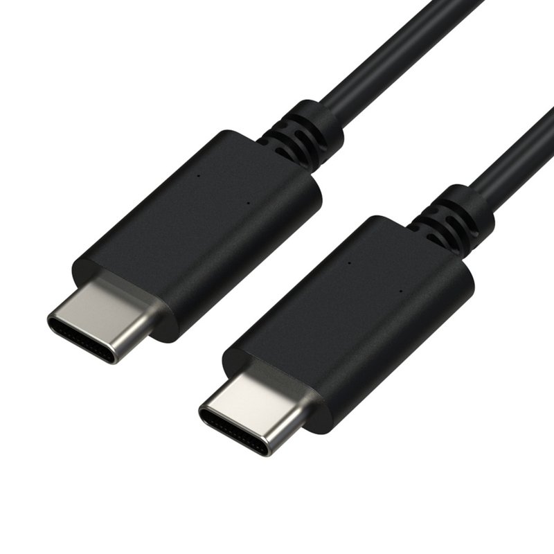 OC USB-C to USB-C 高速傳輸充電線 - 行動電源/充電線 - 銅/黃銅 黑色