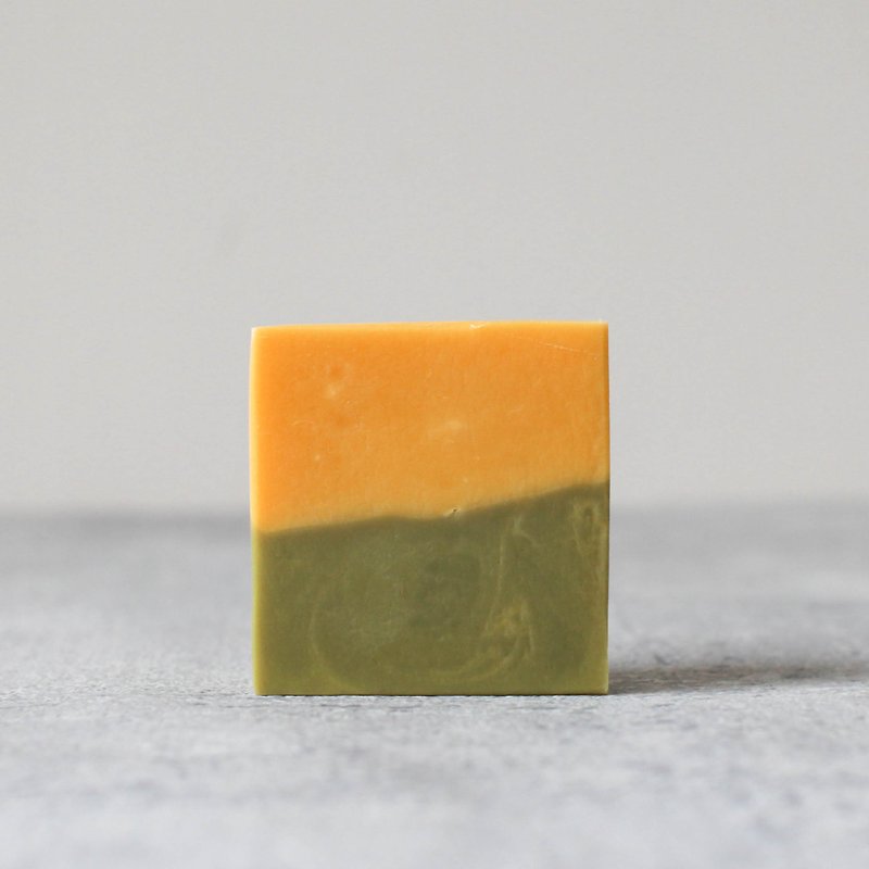 苦橙葉皂 手工冷製皂 全膚質適用 - 肥皂/手工皂 - 其他材質 綠色