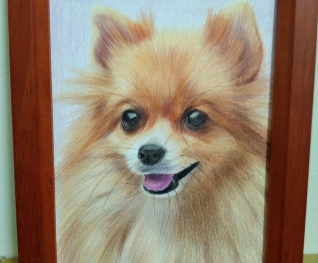 チワワ描いたよ🐶🐕 #色鉛筆 #色鉛筆画 #犬 #チワワ