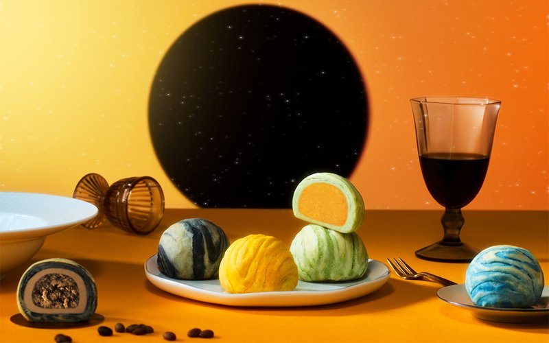 【樂步星球芋頭酥】哈潑時尚強力推薦流光月影霧銀禮盒 - 蛋糕/甜點 - 新鮮食材 黑色