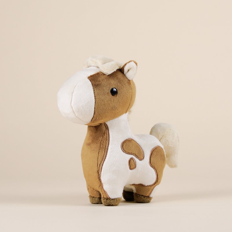 Mini Bellzi | Pinto the Horse - Stuffed Dolls & Figurines - Other Man-Made Fibers Gold