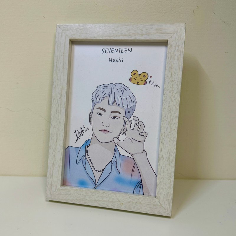 [Additional purchase] Xiyanhui additional purchase of wooden photo frame - กรอบรูป - ไม้ 