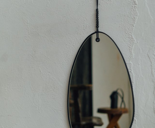 Woven Pebble Mirror 45cm - Shop Kamaro'an Other Furniture - Pinkoi