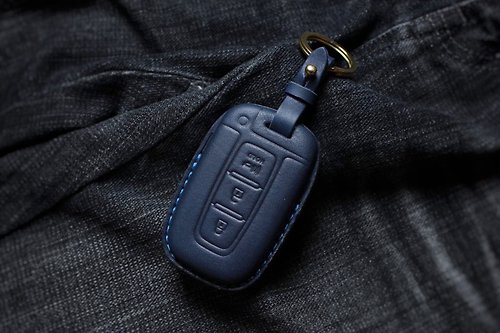 TTP_leathers 波賽頓手工皮件 現代 Hyundai Elantra Tucson 山土匪 汽車鑰匙皮套 鑰匙包