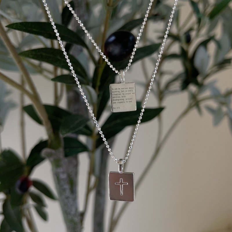 Love letter - Necklaces - Other Metals Silver