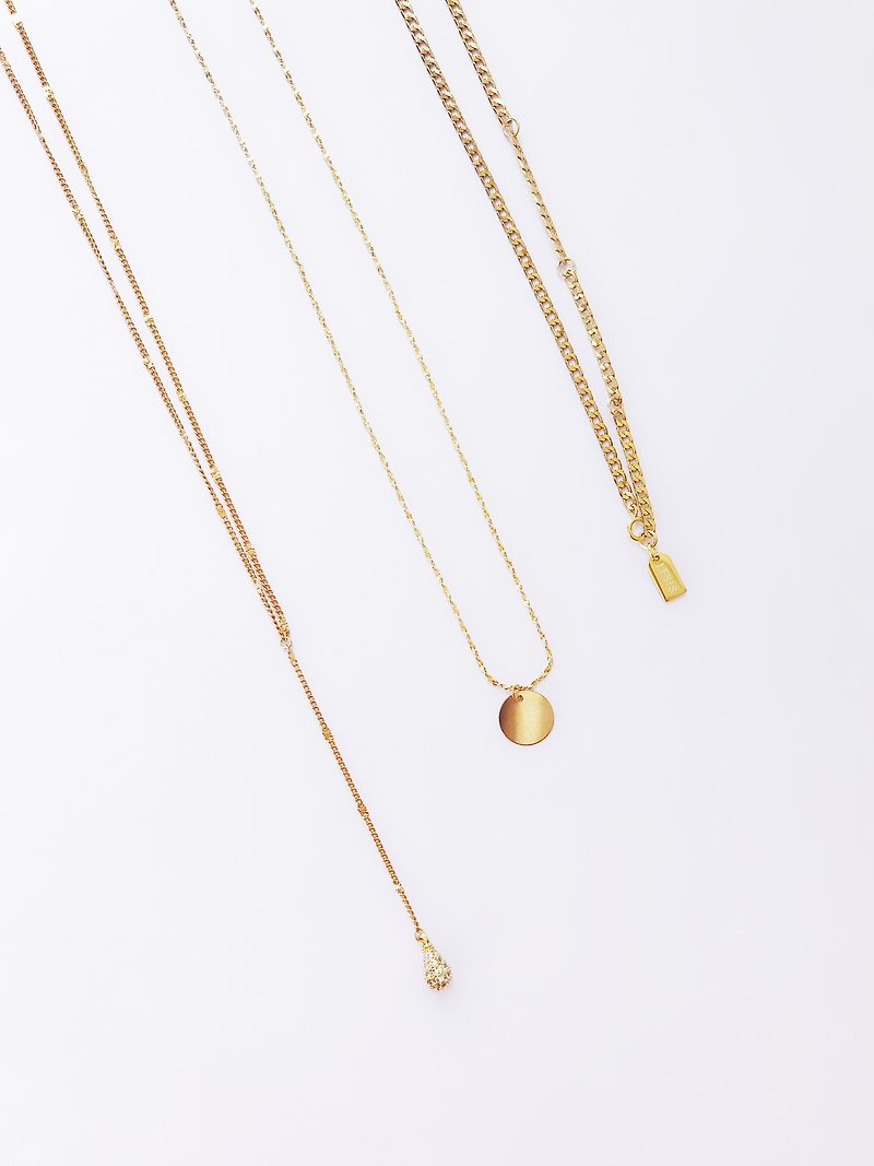 Three Wishes Come True at Once - Necklaces - Other Metals Gold