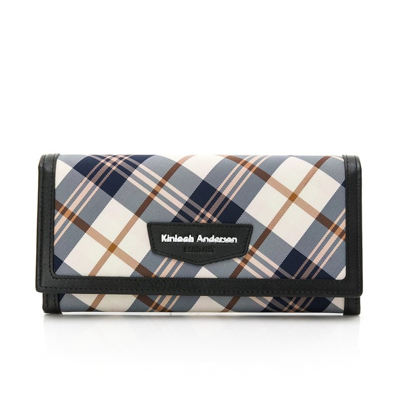 [Kim Anderson] Marian Press-Button Long Clip-Classic Black - Wallets - Genuine Leather Black