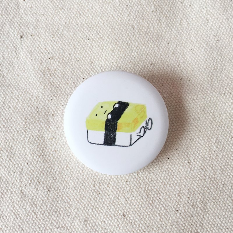 Tamago Sushi / Pinback Button - เข็มกลัด/พิน - พลาสติก 