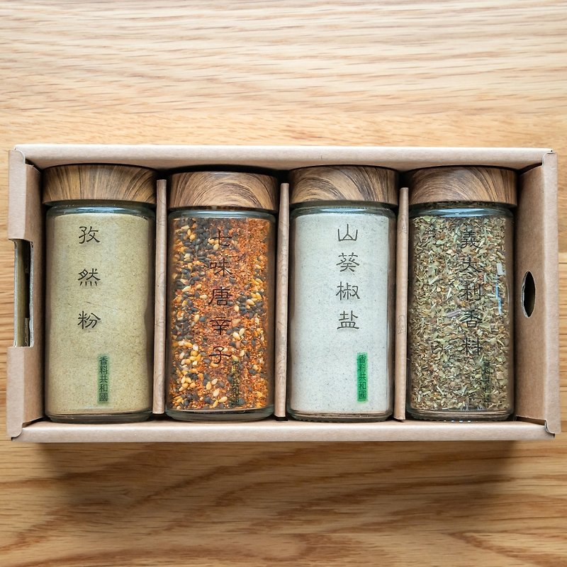 【Customized gift】Choose four into a group gift box - Sauces & Condiments - Glass 