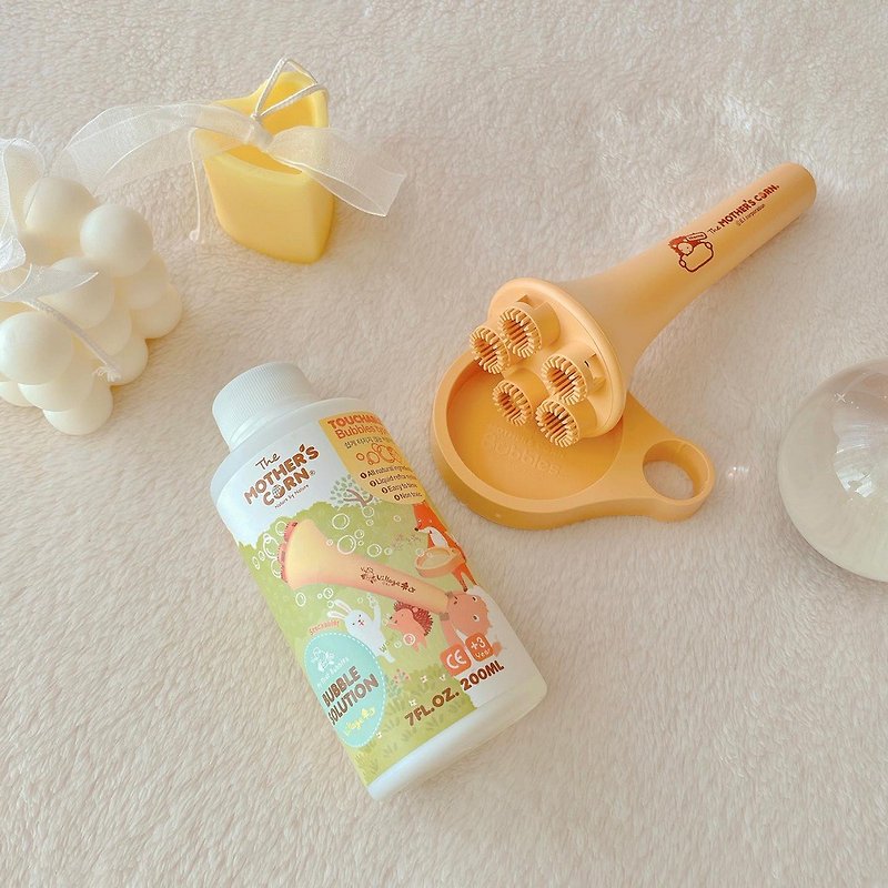 韓國【Mother's Corn】兒童專用不易破泡泡組 - 嬰幼兒玩具/毛公仔 - 其他材質 