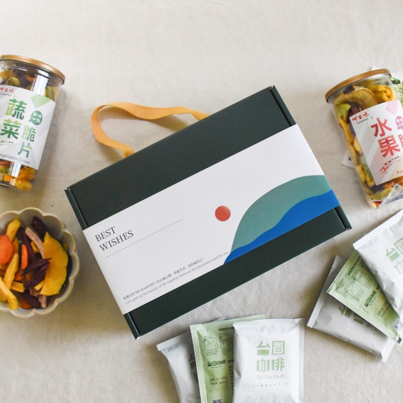 拾間文化 脆脆禮盒 中秋禮盒 過年禮盒 健康禮盒 - 零食/點心 - 其他材質 