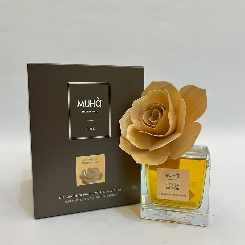 MUHà Mu Fragrance Champagne Rose - Vanilla and Pure Amber 100ml/200ml - Fragrances - Essential Oils Gold