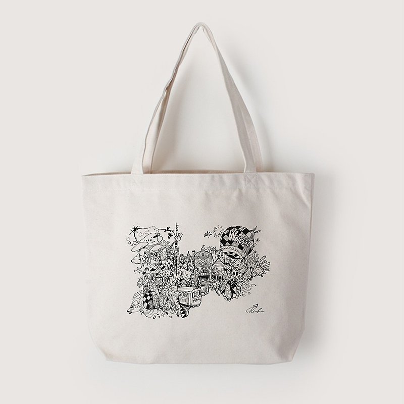 Tote bag-Melbourne - Messenger Bags & Sling Bags - Other Materials White