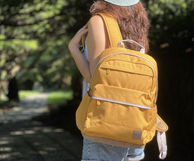 Sami Mark 2.0 | イエロー |バックパック18L|マスタード - ショップ Hanalulu_select リュック・バックパック -  Pinkoi