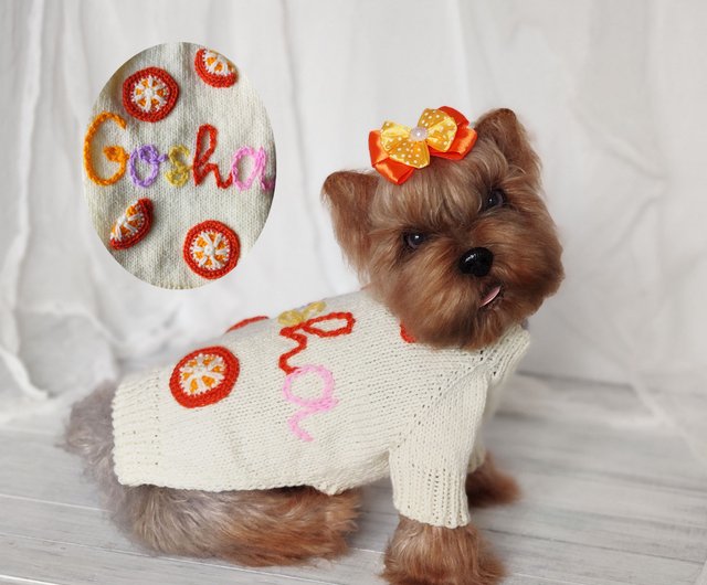 The Stupell Home Decor Collection Orange Yorkie Puppy Dog Fashion