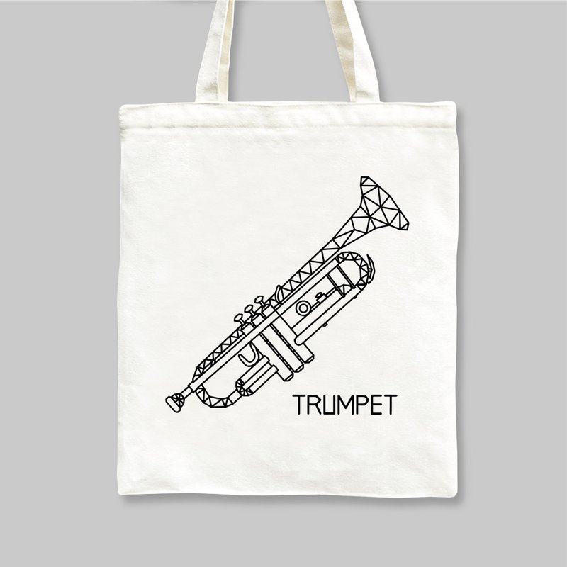 Instrument Bags-trumpet - กระเป๋าถือ - ผ้าฝ้าย/ผ้าลินิน สีดำ