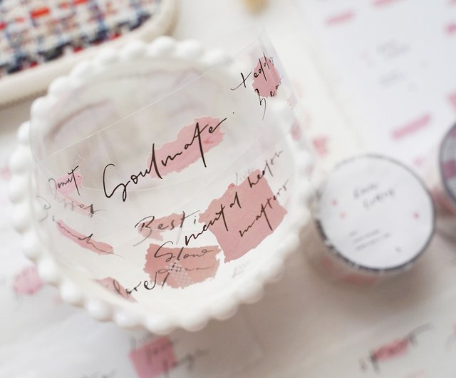 heart Washi tape / Matte PET tape - Shop jr.journal Washi Tape - Pinkoi