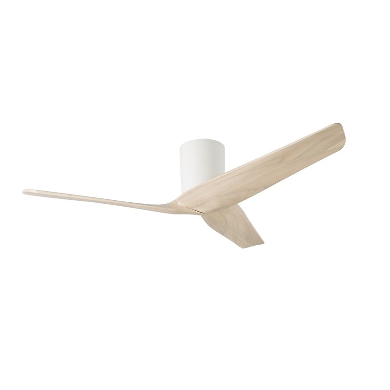 キューブリック | WOODI 50ホワイト+ ログ - 扇風機 - 木製 