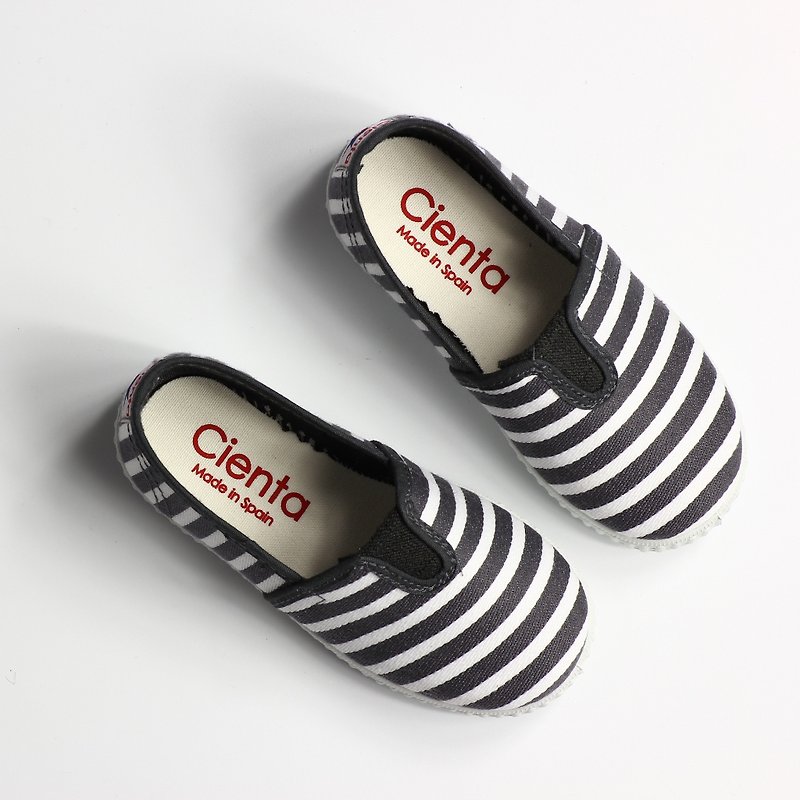 Spanish nationals CIENTA 54095 23 gray canvas shoes big boy, shoes size - Women's Casual Shoes - Cotton & Hemp Gray