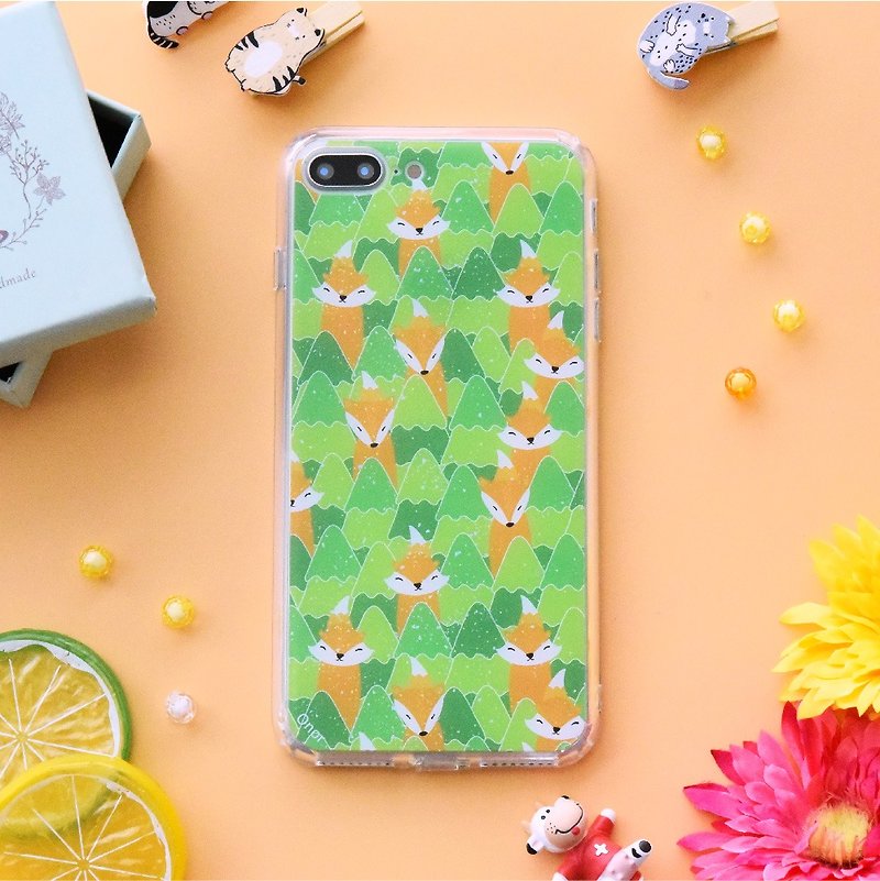 【NORWAY FOX- SUMMER】ONOR CRYSTALS PHONE CASE - Phone Cases - Plastic Multicolor