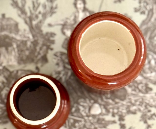 40714 - 魅力的なフランス パリ マイユ ブラウン オールド マスタード