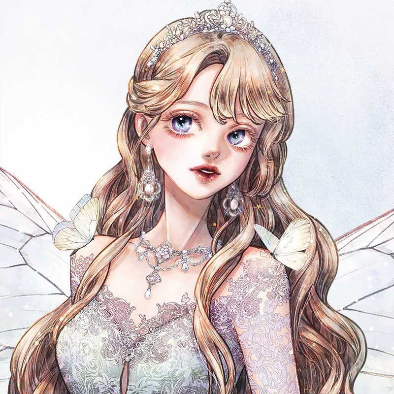Snow butterfly Stickers (7color) - 貼紙 - 紙 