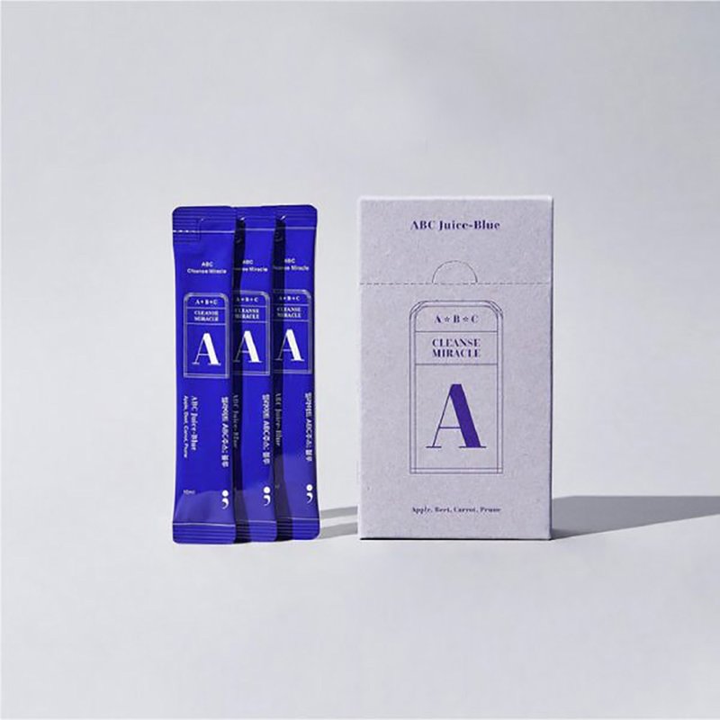 ABC天然蔬果汁 (10ml x 14包) - 果汁/蔬果汁 - 濃縮/萃取物 藍色