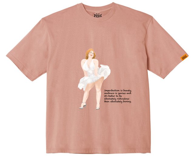 Body Self Love - Fleshシリーズ IMPERFECTION IS BEAUTY TEE - ショップ PSYCHO Tシャツ -  Pinkoi