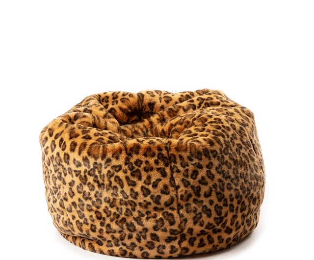 Beanbag leopard Shop WILD SOFT Pillows Cushions Pinkoi