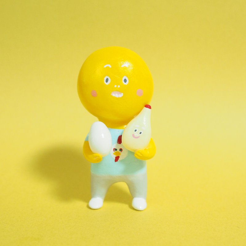 yolk - Stuffed Dolls & Figurines - Clay Yellow