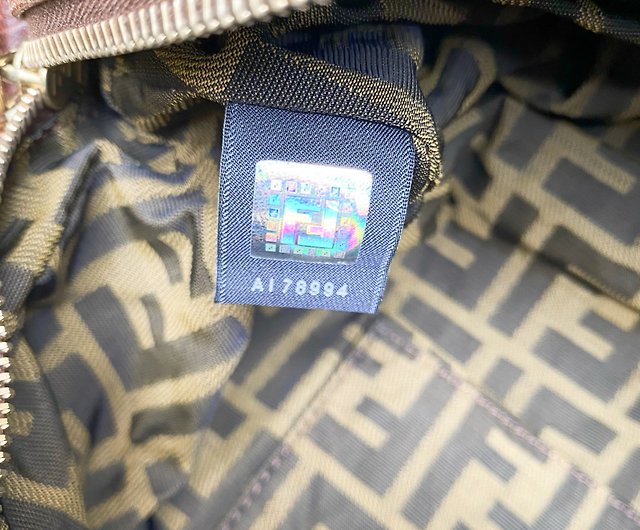 Y2K Vintage Fendi Spy Bag in a unique striped denim #boutiqueshopping , Fendi  Bag