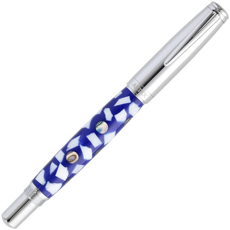 ARTEX 晴天 藍天貝殼鋼筆 - 鋼筆 - 貝殼 藍色